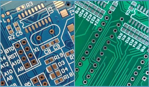PCB板通孔焊盤圖示 PCB板通孔焊盤圖示