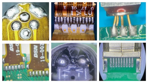 不同領域激光錫焊焊接樣件圖示 不同領域激光錫焊焊接樣件圖示